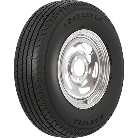 LOADSTAR TIRES Loadstar ST Radial Tire and Wheel (Rim) Assembly ST215/75R-14 5 Hole C Ply 32194